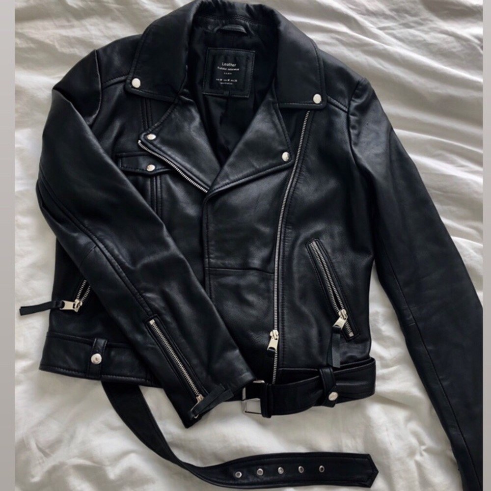 Zara Trafaluc Leather Jacket